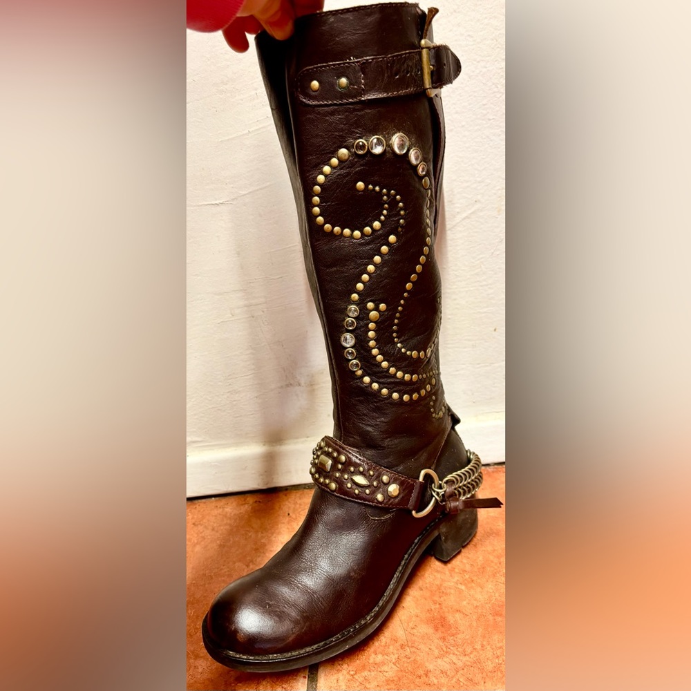 Leather Boots